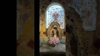 The Tiny Church In Covered in Thousands of Pieces of Pottery and China