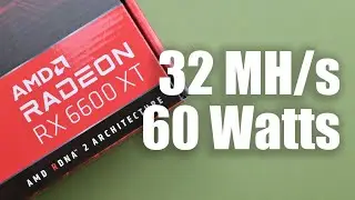 AMD Radeon RX 6600 XT mining efficiency is excellent, tuning reference included