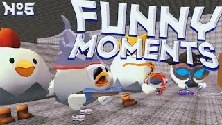 😂 СМЕШНЫЕ МОМЕНТЫ В ЧИКЕН ГАН | FUNNY MOMENTS CHICKEN GUN №5