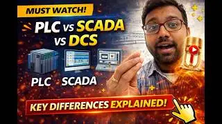 PLC vs SCADA vs DCS | electrical & Automation | Instrumentation Engineering