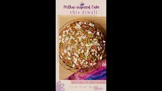 Mithai inspired Diwali cake