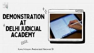 ICONS Infocom - LiquidText Demo at Delhi Judicial Academy