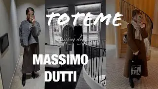 MASSIMO DUTTI. TOTEME SHOPPING. SHOPPING VLOG.