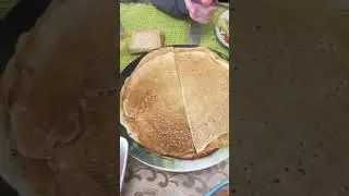 Обедаем приехали дети