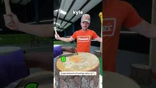 Least amount of swings wins 😭🔨