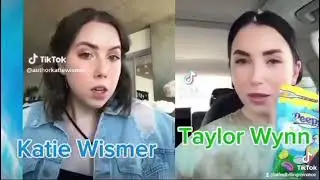 Taylor Wynn & Katie Wismer @Katesbookdate Tiktokers YouTubers