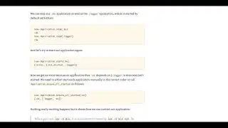 Elixir Guides - Supervisor and Application
