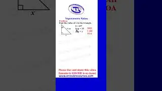 Trigonometric Ratios 1