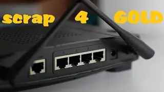 Scrapping A Router For Precious Metals