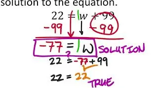 One and Two-Step Equations (7th Grade Math Unit 7 Lesson 2)