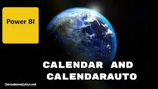 PowerBI Dax Calendar CalendarAuto