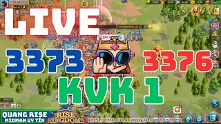 Live 17/3/2024 | KvK 1 #3373 vs #3376 | F2P Mà Chiến Báo Lúc Nào Cũng Lời - Phê | Rise Of Kingdoms