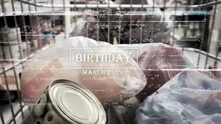 Birthday March 2020