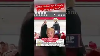 Trump Got Slapped. #trump #shorts #election2024 #donaldtrump