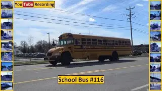 School Bus #116 - YouTube Recording
