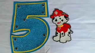 DECORACIÓN PARA CUMPLEAÑOS CON TEMÁTICA DE PAW PATROL 🐶 (Vídeo 1) | By Jenny ❤️