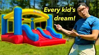 Instant fun with this! Klo Kick Bounce house
