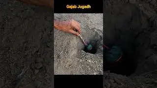 Combo Diwali crackers Testing inside hole | Blow your mind #new #experiment #fun #shorts