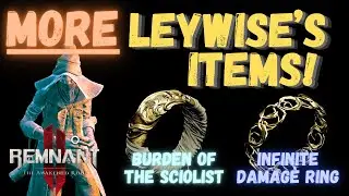Remnant 2 DLC Awakened King - Burden of the Sciolist & Ring of Infinite Damage
