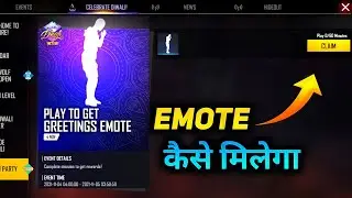 Diwali event party || how to get greetings emote || Namaste wala emote kaise milega || ff new event.