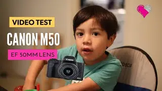 Canon M50 Video and Photo Test on the EF 50mm f/1.8 Lens with Viltrox Speedbooster Adapter