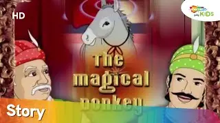 Akbar Birbal Moral Stories in Tamil | The Magical Donkey and More stories for kids