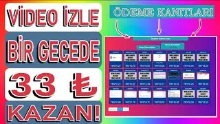 BİR GECEDE TEK TUŞLA 33 TL KAZANDIM (KANITLI) / NASIL PARA KAZANILIR ? 💲💲 (2021 YENİ)