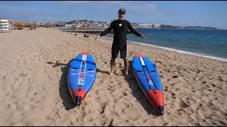 Test Starboard Sprint Airline 2023 contre Allstar Airline Stand up Paddle Race Gonflable