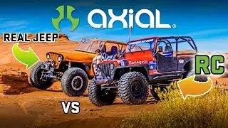 Axial CJ-7 vs Real Jeep - My Axial Adventure