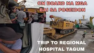 PART 5 TRIP TO REGIONAL HOSPITAL TAGUM CITY / NAG PEKNIT KAMI SA BARKO MGA BAI😅 /  POSEIDON  TAYO