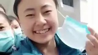 Çin'in Wuhan Kentinde Hayat Normale Dönüyor ,Doktorlar maskelerini çıkarıyor
