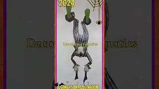 NEW Balancing Handstand Clown Animatronic | Lowes Halloween 2024 | #shorts