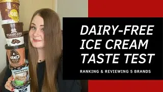 DAIRY-FREE ICE CREAM Taste Test!