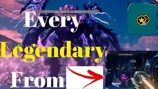 Borderlands 3 - All Legendaries Dropped by Tyreen The Destroyer List