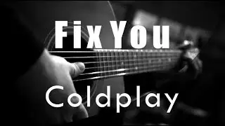Fix You - Coldplay ( Acoustic Karaoke )