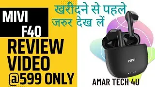 Review in Hindi | mivi duopods f40 | mivi duopods f40 review | mivi duopods m40  black colour