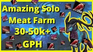 Ardenweald Solo Meat Farm! | 30-50k+ GPH | Shadowlands Meat Guide!!