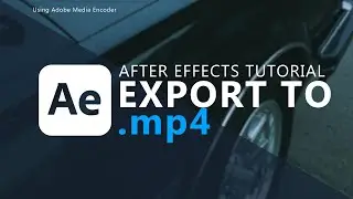 How to Export in mp4 in After Effects Tutorial in Urdu / Hindi