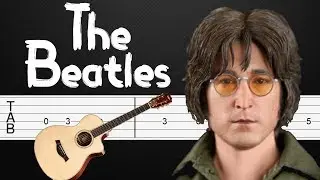 Help - The Beatles Guitar Tabs, Guitar Tutorial, Guitar Lesson (+ Fingerstyle)