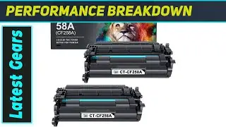 Best Cool Toner 58A CF258A 2-Pack for HP M404n M428fdw Printers