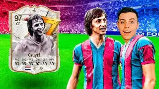 Cruyff pero sus Amigos deciden el Equipo