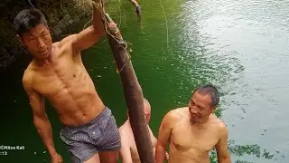 eel fishing survival technique