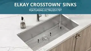 Elkay Crosstown® ECTRU35179T Sink and Sink Kits