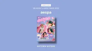 [&LOG] 2022 ‘aespa’ 시즌그리팅 언박싱을 해보자💜
