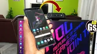 Use Phone as Webcam in OBS : Test With Samsung Galaxy Note 8