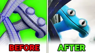 BEFORE & AFTER: The Rainbow Friends 2 - It Never Ends (official song)