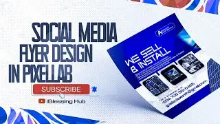 I made this Professional Social Media Post flyer in PixelLab