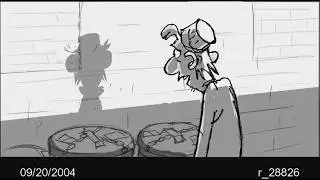 Ratatouille Deleted Scene: Courtyard