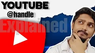 YouTube Handle Explained !! Yt Handle kya hota hai? 🔥