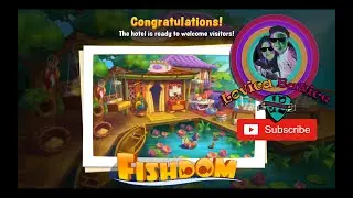 Fishdom Level 5861 - 5865 - Aquarium Artist's Studio - World Art Works and Bonus Lotus Hotel